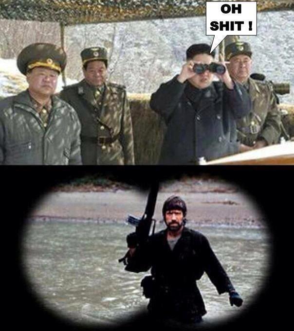 kim jong un chuck norris