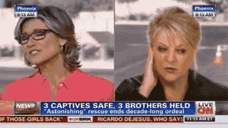 cnn news anchors in same parking lot