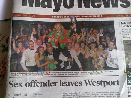 sex offender leaves westport
