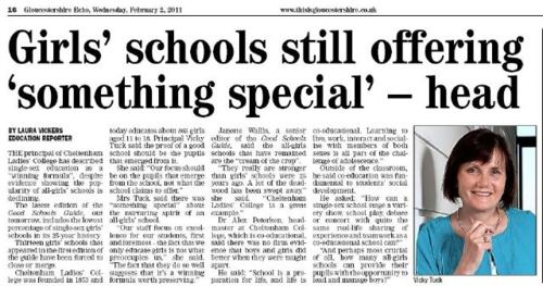 girls school offers head