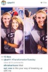 breakup through instagram